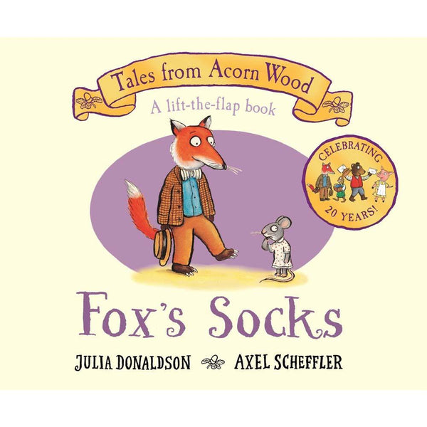 Tales From Acorn Wood - Fox's Socks (Board Book) (Julia Donaldson) (Axel Scheffler) Macmillan UK