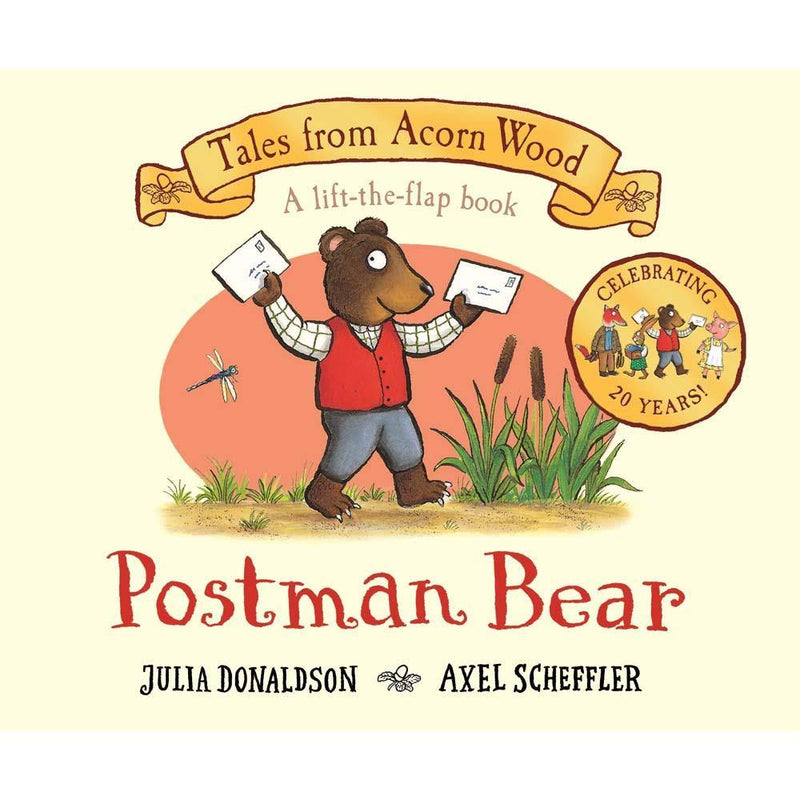 Tales From Acorn Wood - Postman Bear (Board Book) (Julia Donaldson) (Axel Scheffler) Macmillan UK