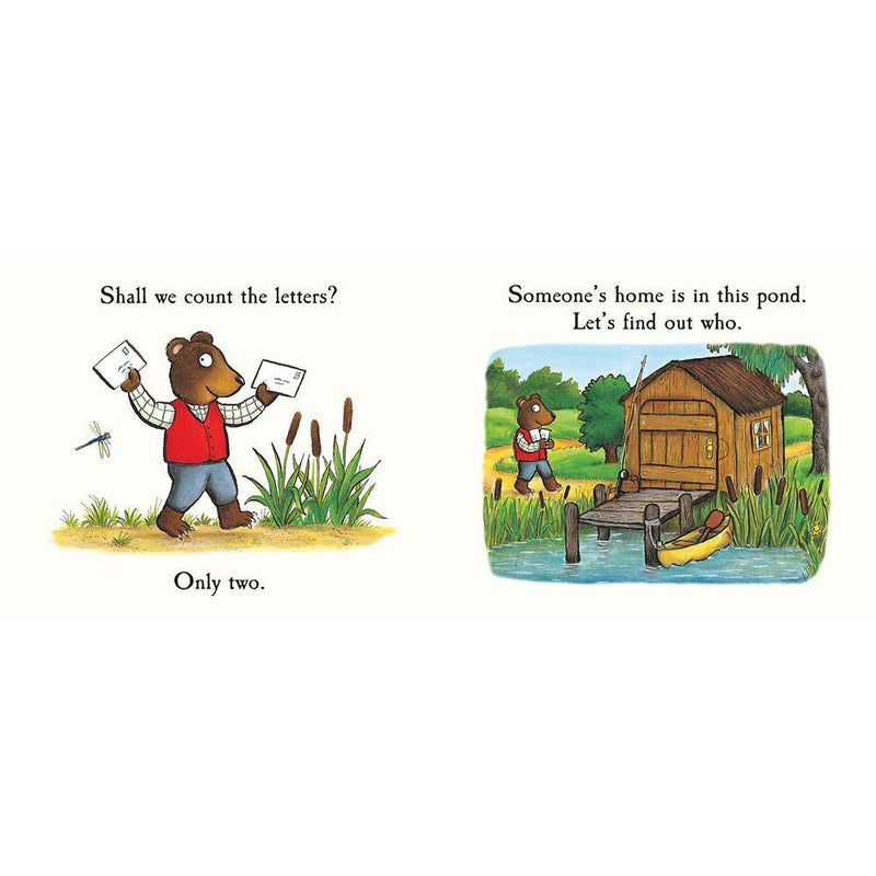 Tales From Acorn Wood - Postman Bear (Board Book) (Julia Donaldson) (Axel Scheffler) Macmillan UK