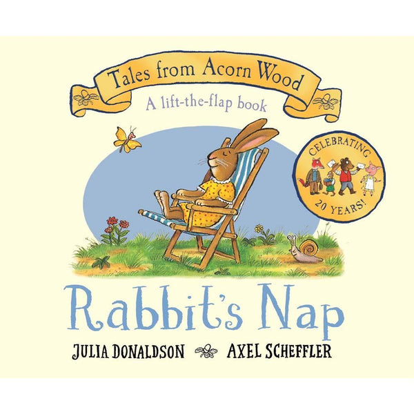 Tales From Acorn Wood - Rabbit's Nap (Board Book) (Julia Donaldson) (Axel Scheffler) Macmillan UK