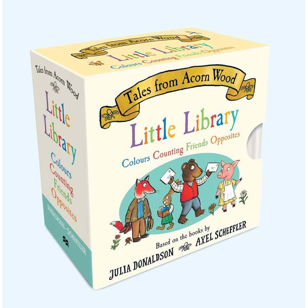 Tales From Acorn Wood (4 mini Board Book) Little Library (Julia Donaldson) (Axel Scheffler) Macmillan UK