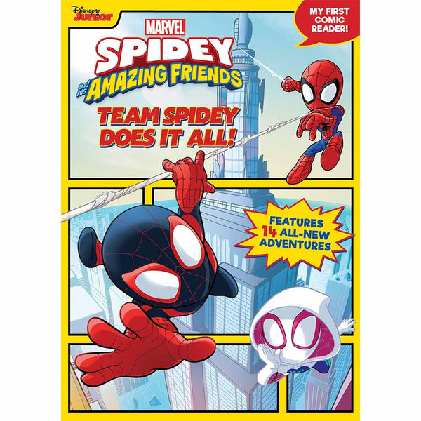 Spidey and His Amazing Friends: Team Spidey Does It All! My First Comic Reader (Marvel)-Fiction: 經典傳統 Classic & Traditional-買書書 BuyBookBook