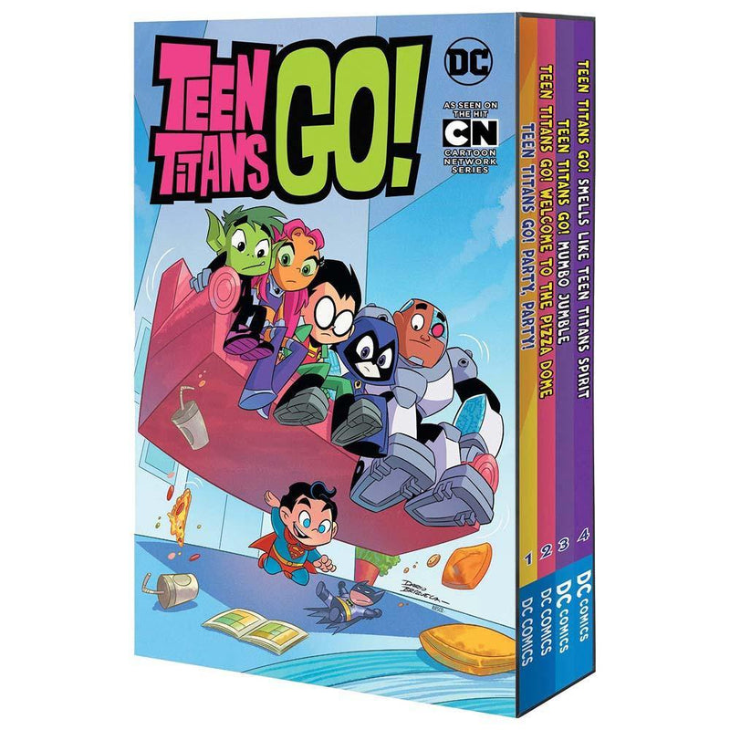 Teen Titans GO! Box Set (4 Books) PRHUS