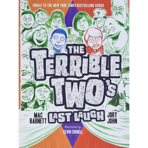 Terrible Two, The #04 The Terrible Two's Last Laugh (Paperback) (Mac Barnett)(Jory John) - 買書書 BuyBookBook