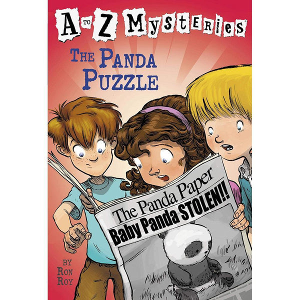A to Z Mysteries #16  #P The Panda Puzzle PRHUS