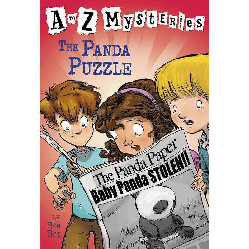 A to Z Mysteries #16  #P The Panda Puzzle