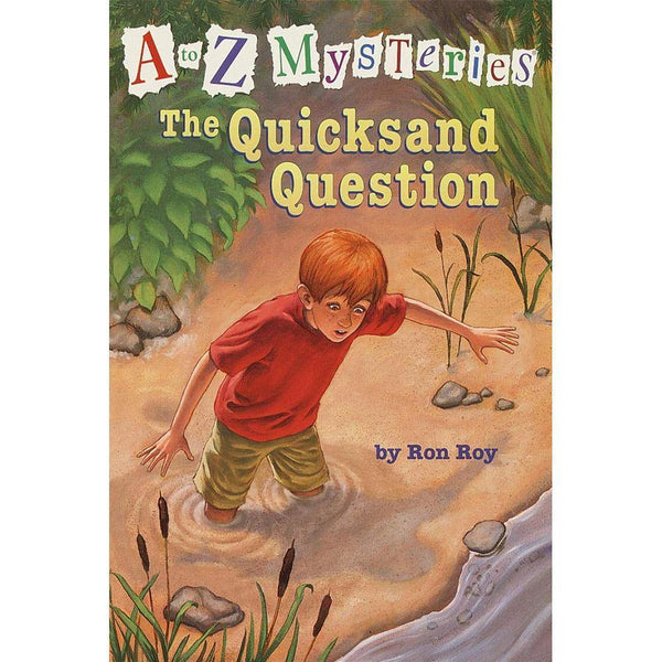 A to Z Mysteries #17 #Q The Quicksand Question PRHUS
