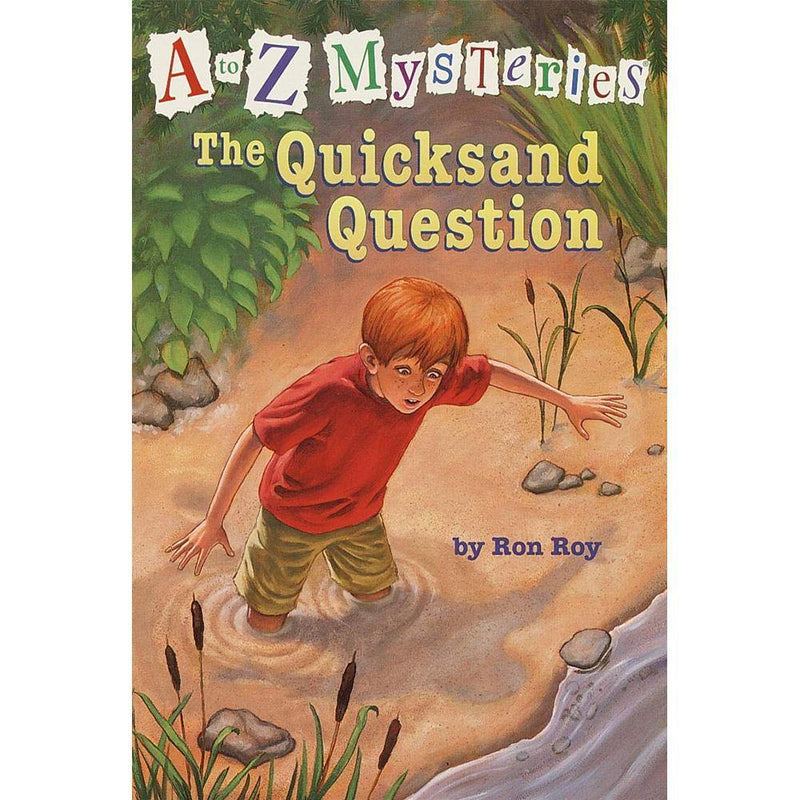 A to Z Mysteries #17 #Q The Quicksand Question