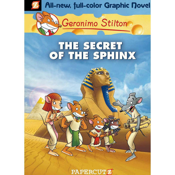 Geronimo Stilton Graphic Novel #2: The Secret of the Sphinx (Hardback) Macmillan US