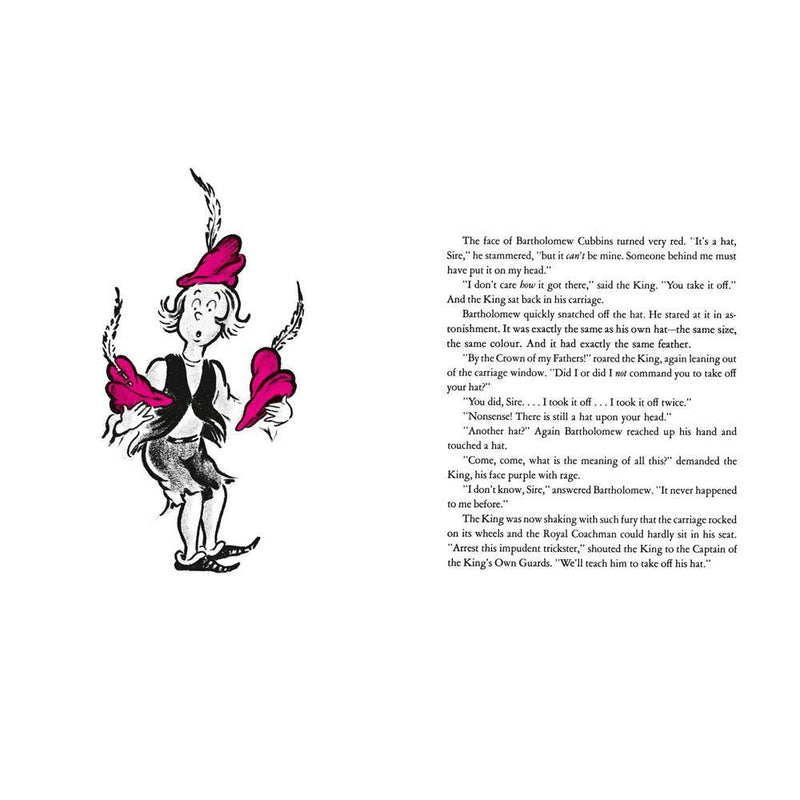 500 Hats of Bartholomew Cubbins, The (Paperback)(Dr. Seuss) Harpercollins (UK)