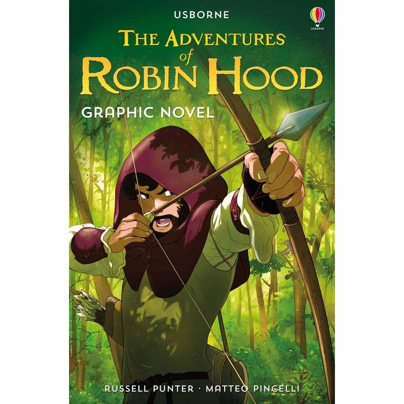 The Adventures of Robin Hood Graphic Novel Usborne