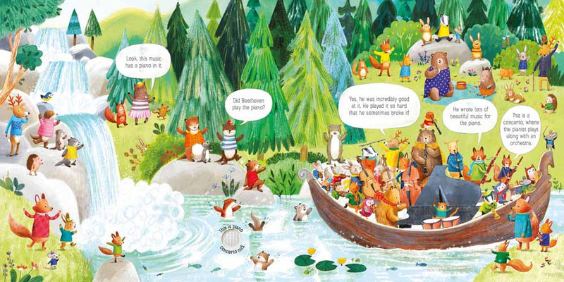 The Animal Orchestra Plays Beethoven Usborne