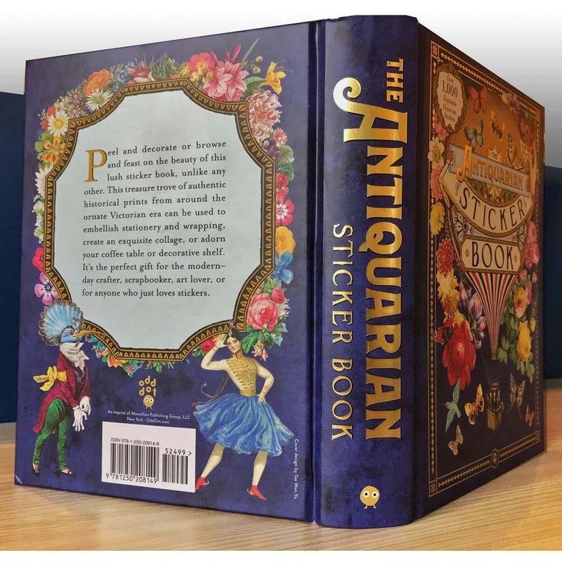 The Antiquarian Sticker Book (Hardback) Macmillan US