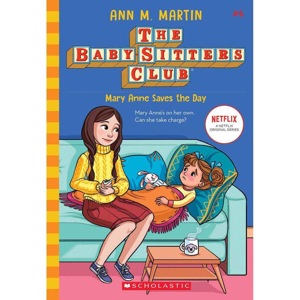The Baby-sitters Club #04 - Mary Anne Saves the Day (Ann M. Martin) (Paperback) Scholastic