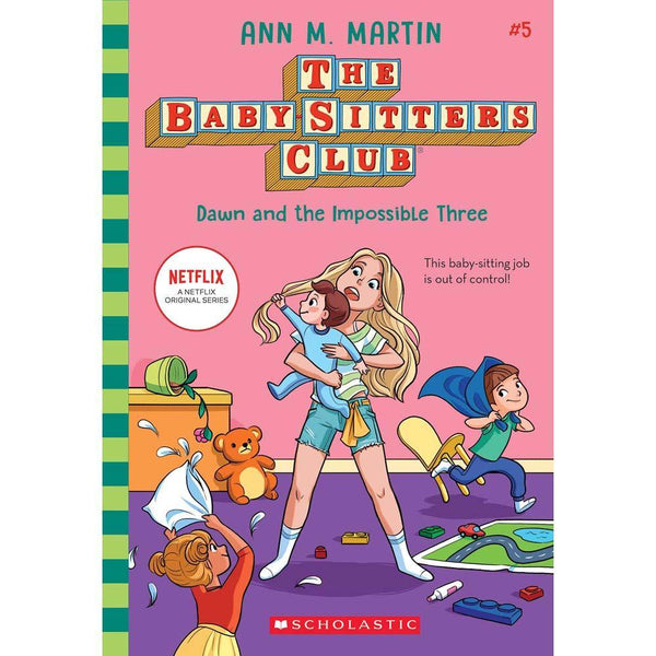 The Baby-sitters Club #05 - Dawn and the Impossible Three (Ann M. Martin) (Paperback) Scholastic