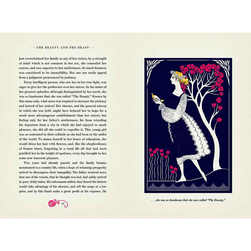 The Beauty and the Beast, The MinaLima Edition (Hardback) Harpercollins US