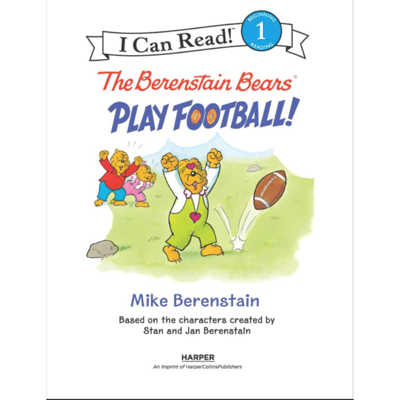 ICR: Berenstain Bears Play Football!, The (I Can Read! L1)-Fiction: 橋樑章節 Early Readers-買書書 BuyBookBook