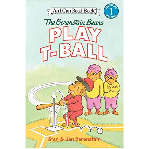 ICR: Berenstain Bears Play T Ball, The (I Can Read! L1)-Fiction: 橋樑章節 Early Readers-買書書 BuyBookBook