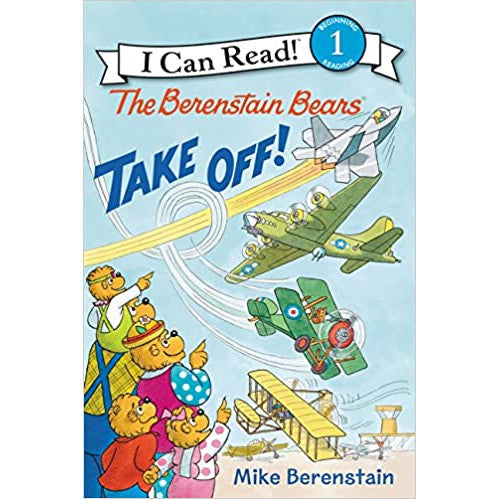 ICR: The Berenstain Bears Take Off! (I Can Read! L1)-Fiction: 橋樑章節 Early Readers-買書書 BuyBookBook