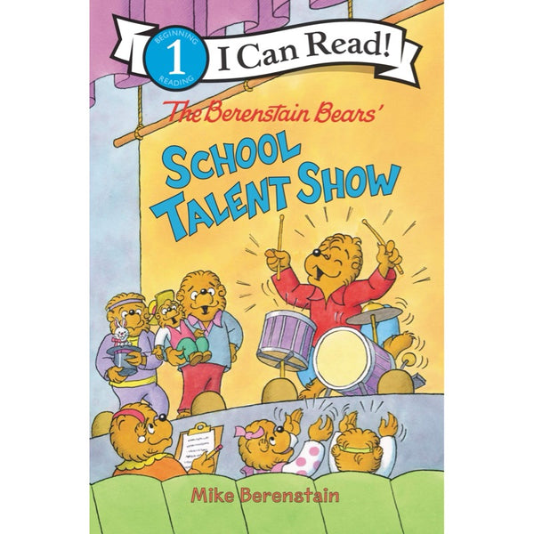 ICR: Berenstain Bears School Talent Show, The (I Can Read! L1)-Fiction: 橋樑章節 Early Readers-買書書 BuyBookBook