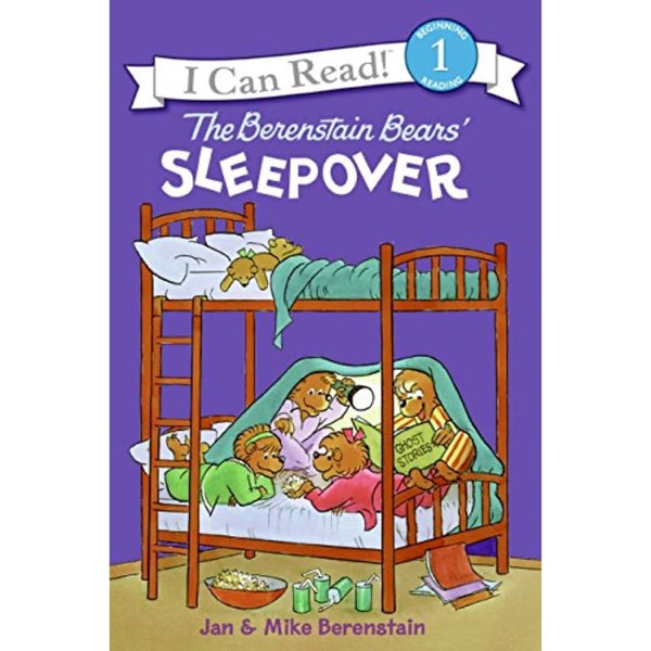 ICR: Berenstain Bears' Sleepover, The (I Can Read! L1)-Fiction: 橋樑章節 Early Readers-買書書 BuyBookBook