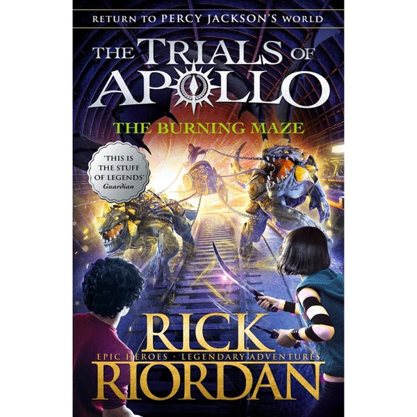 Trials of Apollo, The #3 The Burning Maze (Rick Riordan) - 買書書 BuyBookBook