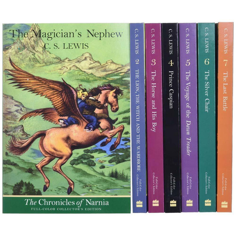 The Chronicles of Narnia Full Color Boxed Set (7 Books) (Paperback) Harpercollins US