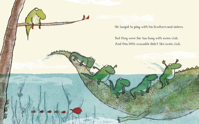 The Crocodile Who Didn't Like Water (New Version) Macmillan UK