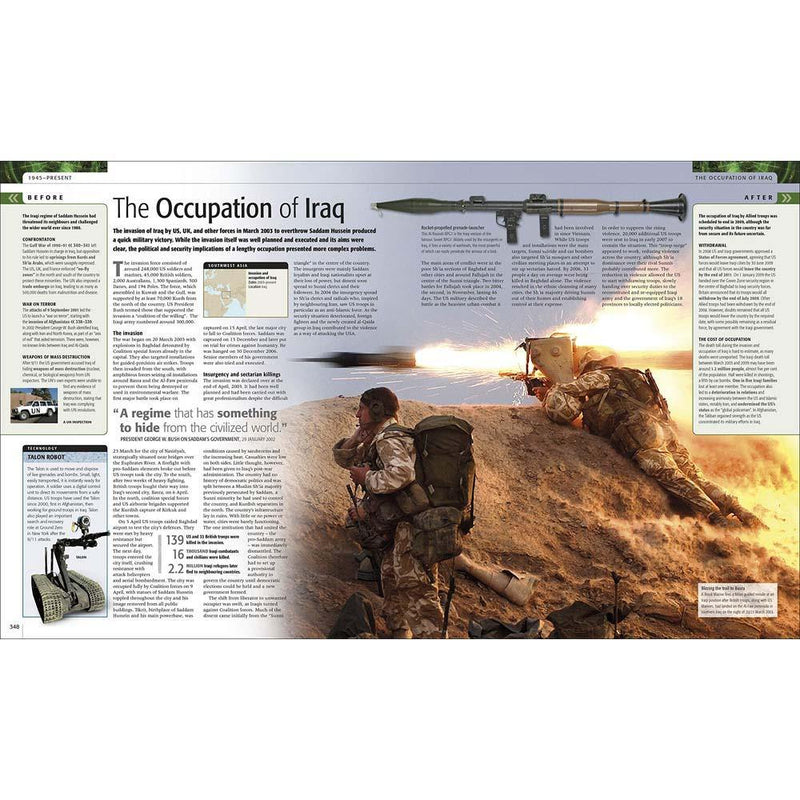The Definitive Visual History - War (Hardback) DK UK