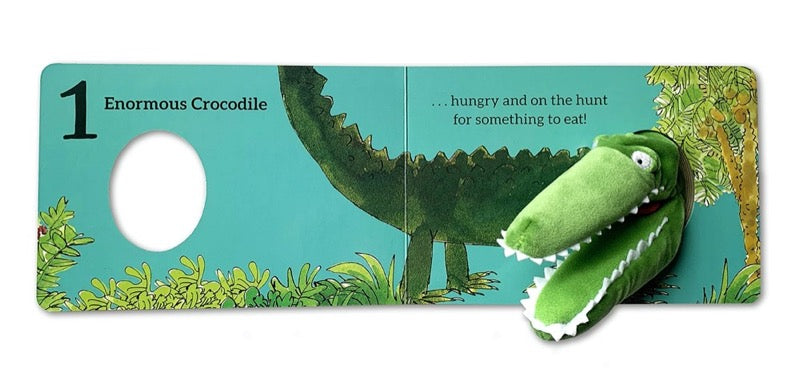 Enormous Crocodile, The - Finger Puppet Book (Roald Dahl) - 買書書 BuyBookBook