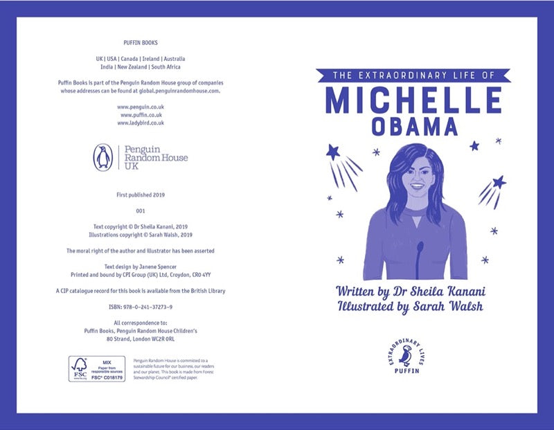 Extraordinary Lives : The Extraordinary Life of Michelle Obama - 買書書 BuyBookBook