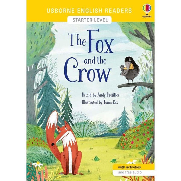 Usborne Readers (L0) The Fox and the Crow (QR Code) Usborne