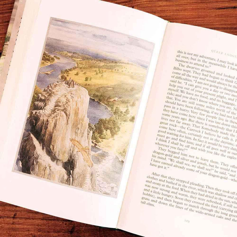 Hobbit, The (Illustrated Edition) (Hardback) (J. R. R. Tolkien) Harpercollins (UK)