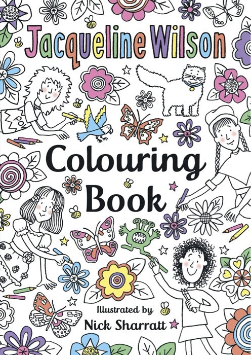 The Jacqueline Wilson Colouring Book - 買書書 BuyBookBook