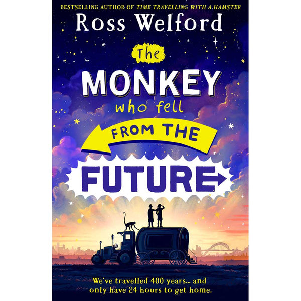 The Monkey Who Fell From The Future (Ross Welford)-Fiction: 歷險科幻 Adventure & Science Fiction-買書書 BuyBookBook