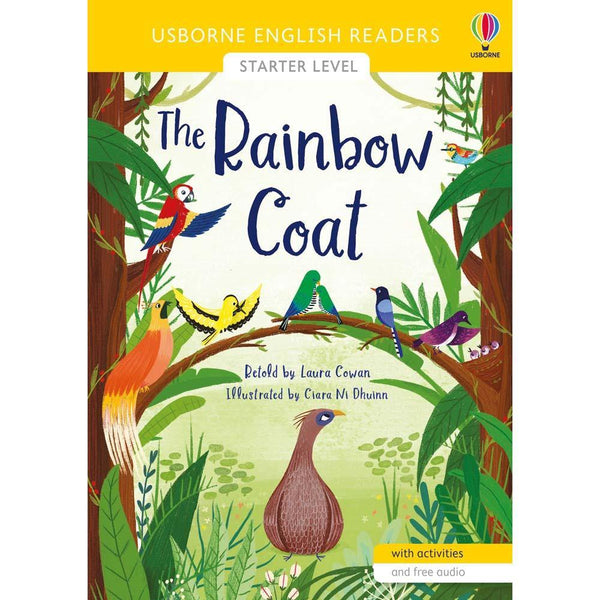 Usborne Readers (L0) The Rainbow Coat (QR Code) Usborne