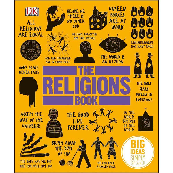 Big Ideas Simply Explained - The Religions Book (Hardback) DK UK