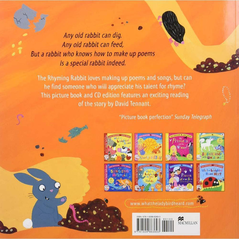 正版The Rhyming Rabbit (Book + CD)(Julia Donaldson) 最抵價: 買書書