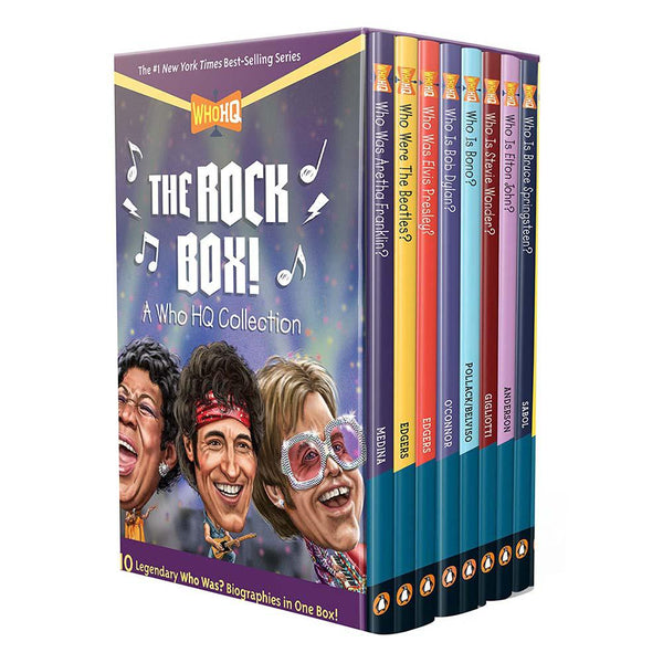 The Rock Box Collection (10 Books) (Who | What | Where Series) PRHUS