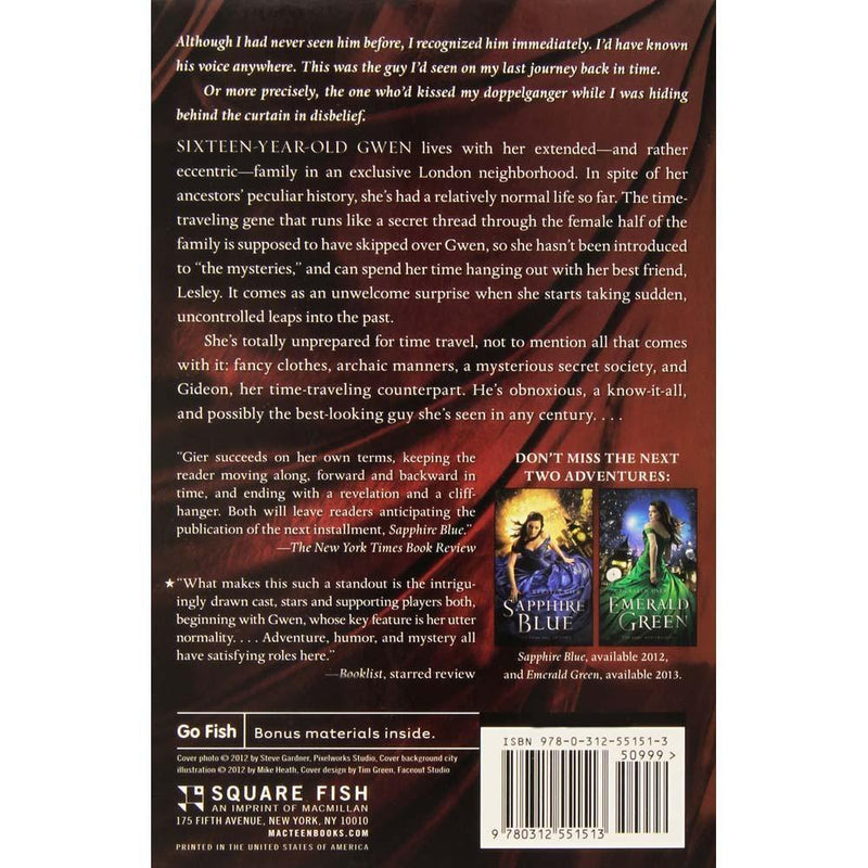 The Ruby Red Trilogy Box Set (3 Books) Macmillan US