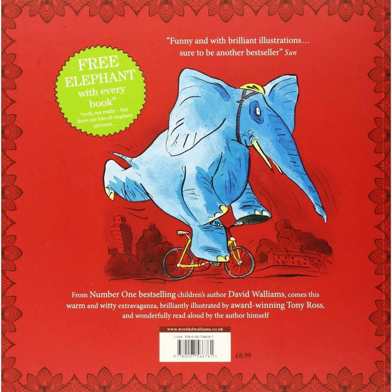 Slightly Annoying Elephant, The (Book with CD) (David Walliams)(Tony Ross) Harpercollins (UK)
