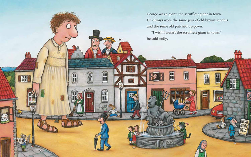 The Smartest Giant in Town (Paperback)(Julia Donaldson)(Axel Scheffler) - 買書書 BuyBookBook