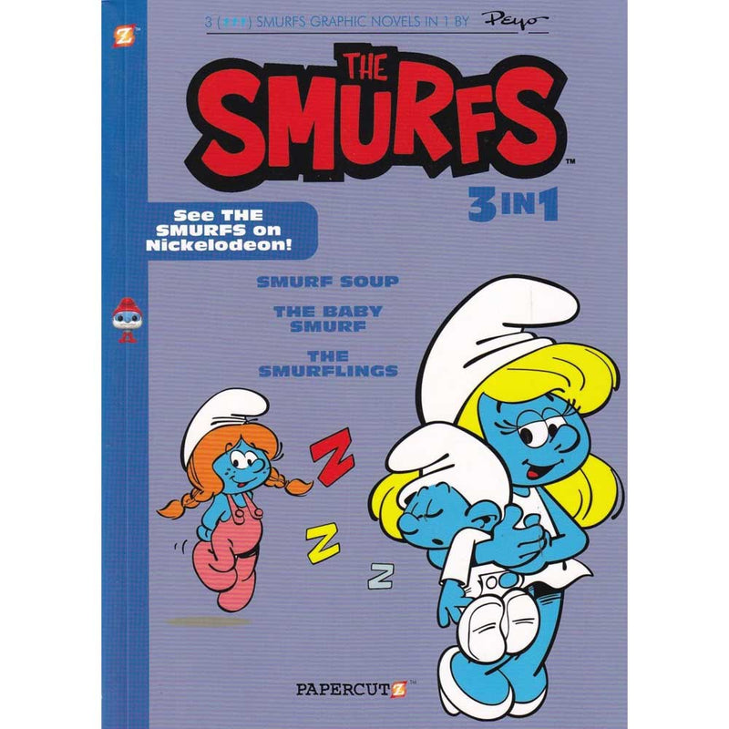 The Smurfs Graphic Novels 3-in-1 Vol