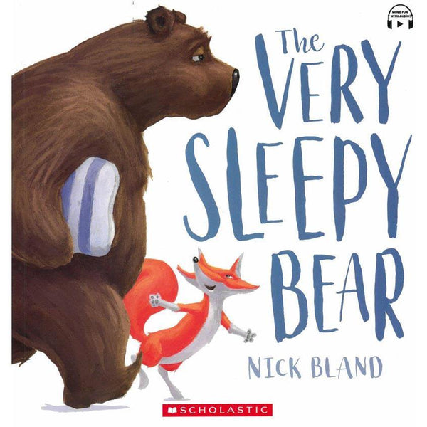 The Very Sleepy Bear (Paperback with QR Code) Scholastic