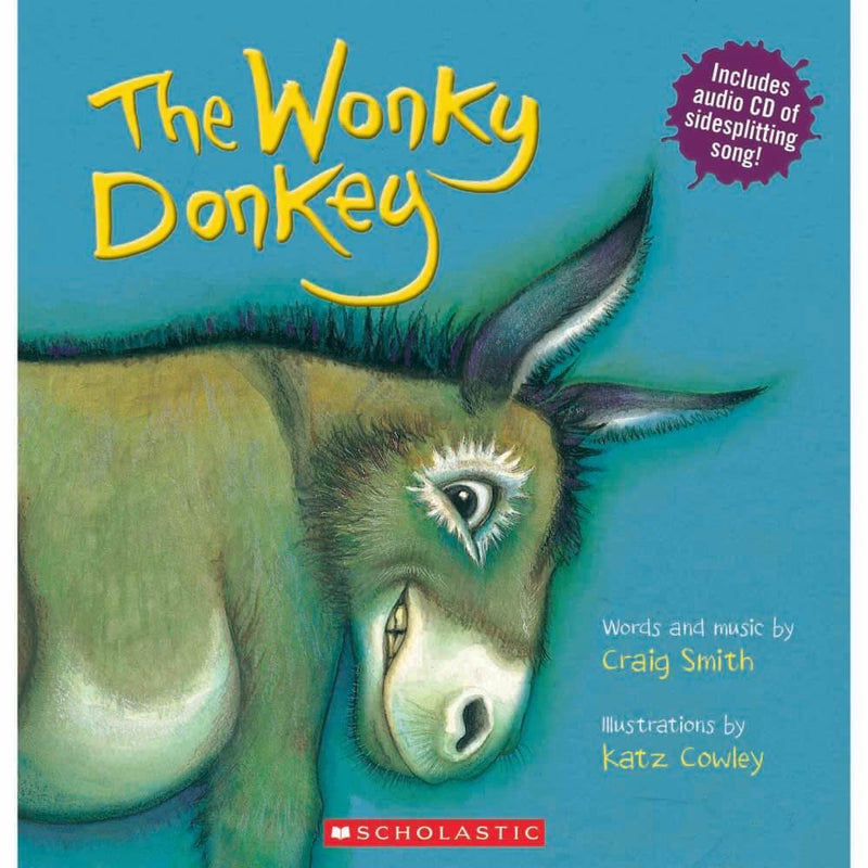 The Wonky Donkey (Book with CD) Scholastic