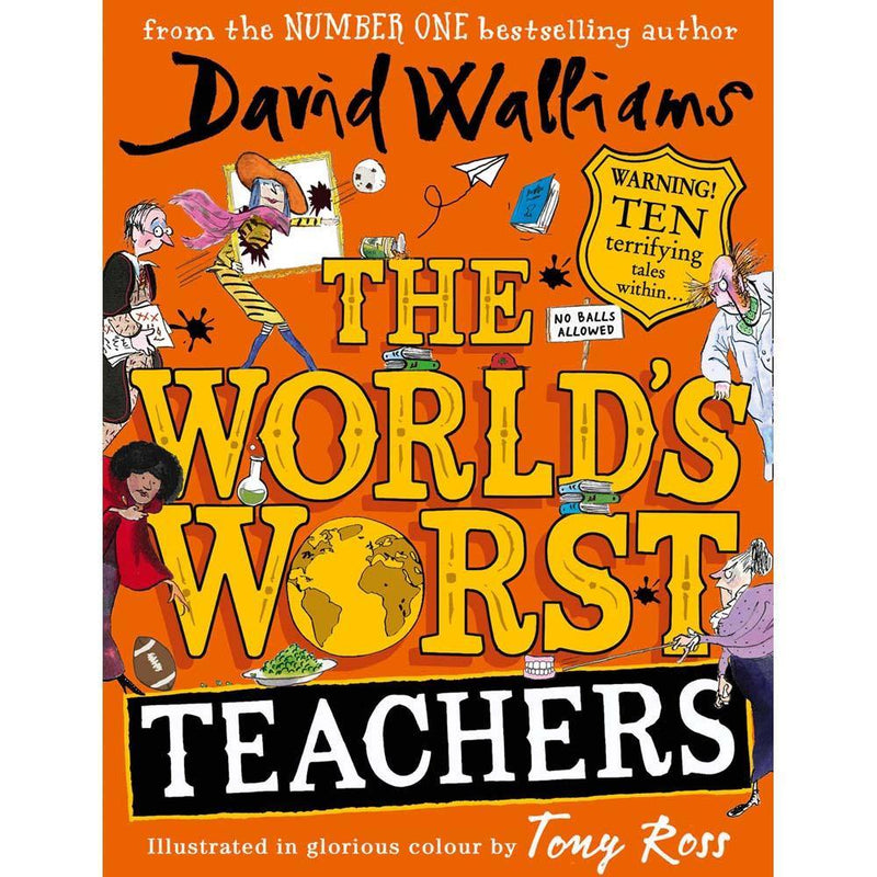 World’s Worst Teachers, The (Full Color Paperback)(David Walliams)(Tony Ross) Harpercollins (UK)