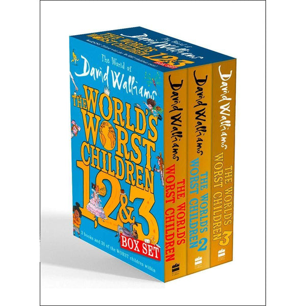 World’s Worst Children Collection, The (3 books) (Full Color Paperback)(David Walliams) (Tony Ross) Harpercollins (UK)