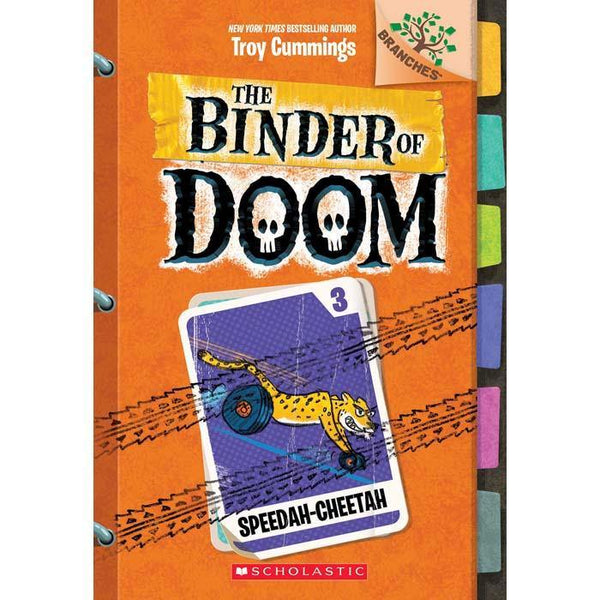 The Binder of Doom #03 Speedah-Cheetah (Branches) Scholastic