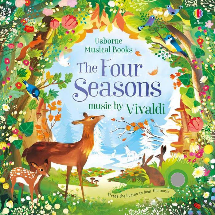 The Four Seasons with music by Vivaldi Usborne