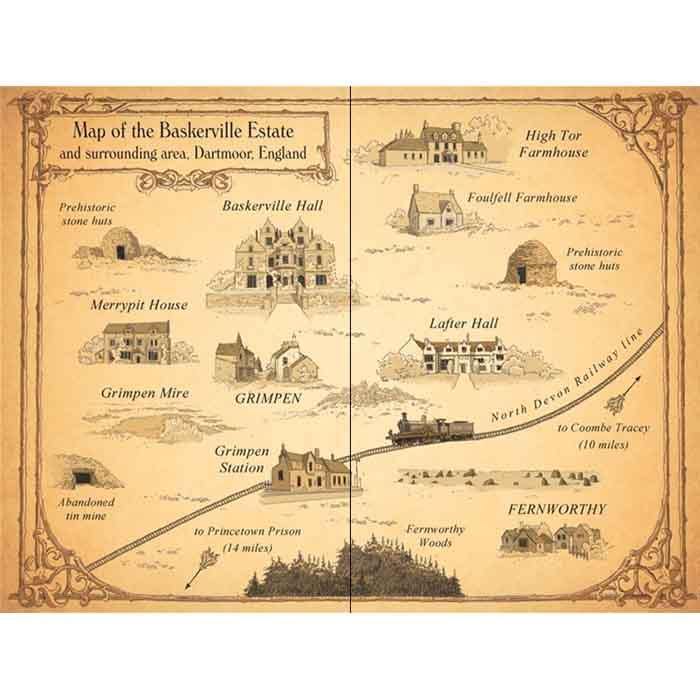 The Hound of the Baskervilles (Graphic Novel) Usborne